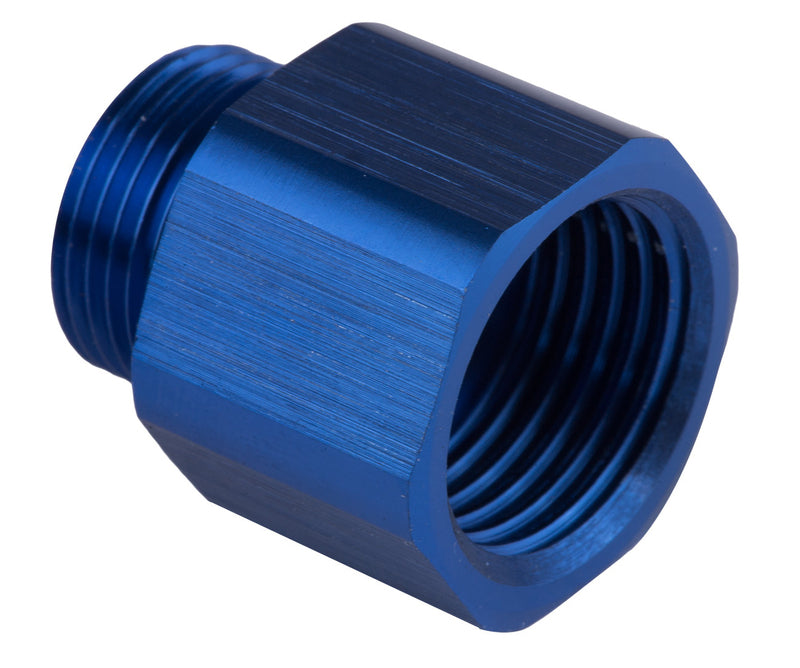 Proflow Carburettor Inlet Hose Fuel Adaptor 5/8in. x 18 Inverted To 9/16 x 24, Blue