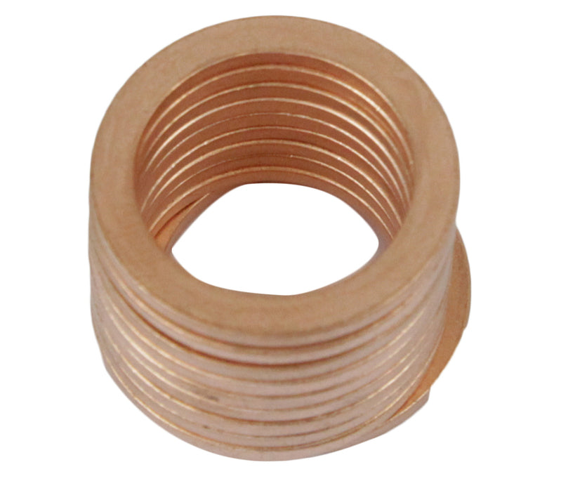 Proflow Copper Washer 11mm, 10 Pack