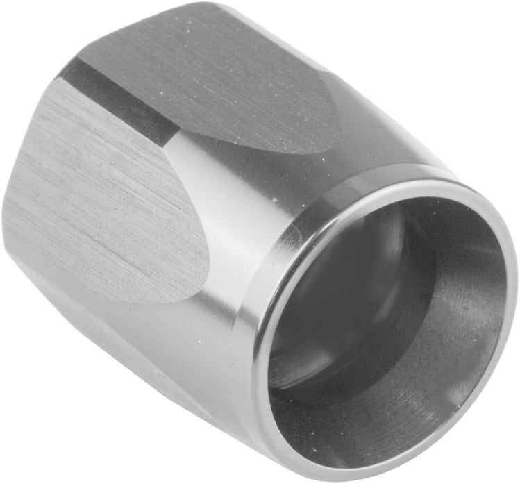 Proflow Replacement Hose End Socket Nut -04AN, Aluminium, Silver