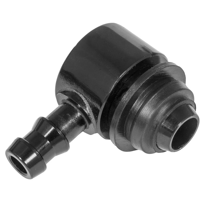 Proflow Brake Booster Check Valve, Aluminium, Black Anodised, 3/8in. Hose Barb