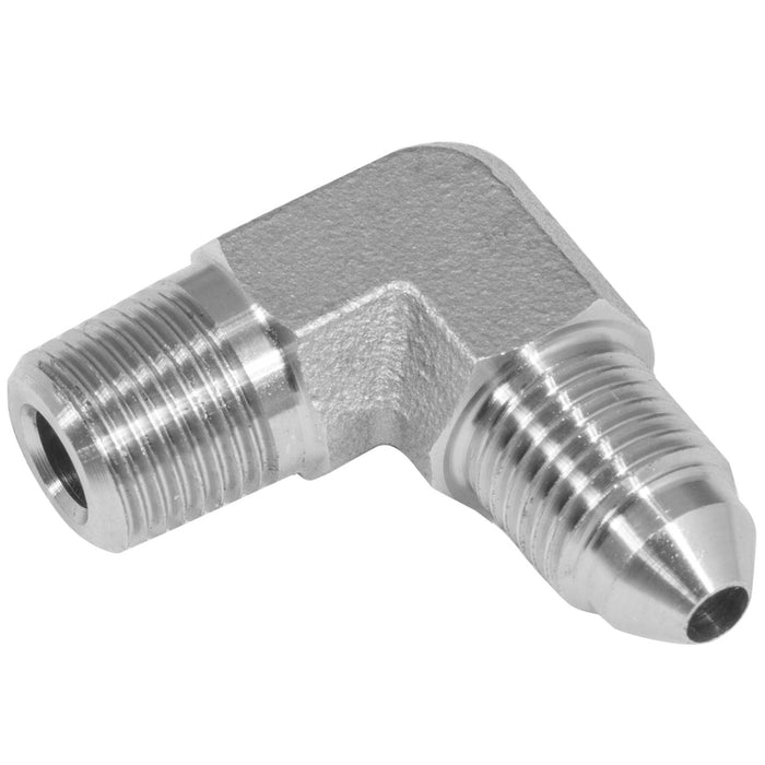 Proflow Stainless Steel 90 Degree To -03AN Male To 1/8â€ NPT