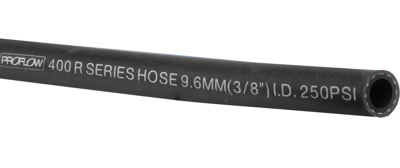 Black Push Lock Hose -05AN (5/16") 1 Metre Length Bulk