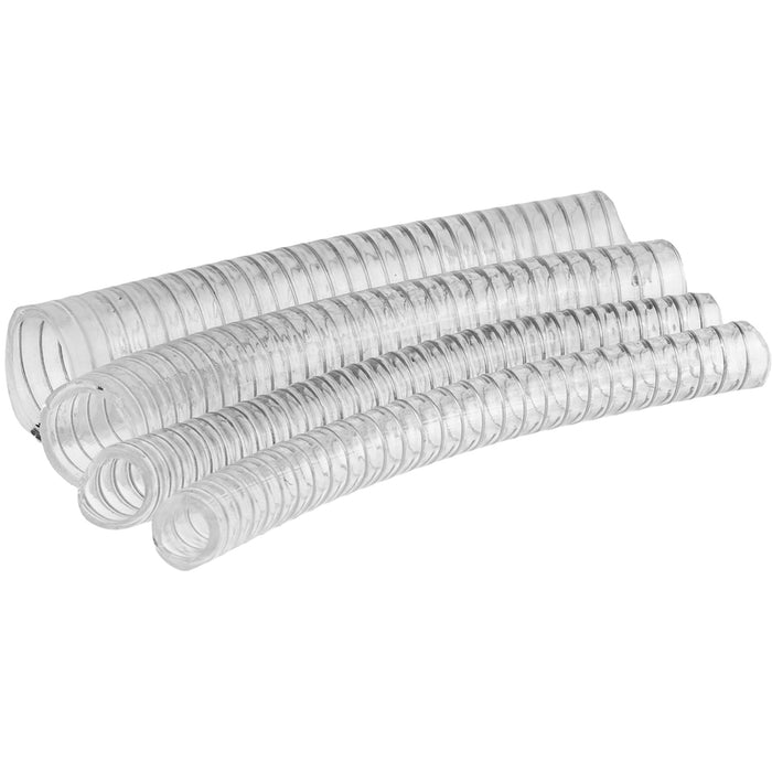 Proflow Reinforced Clear PVC Hose 12mm Per Metre