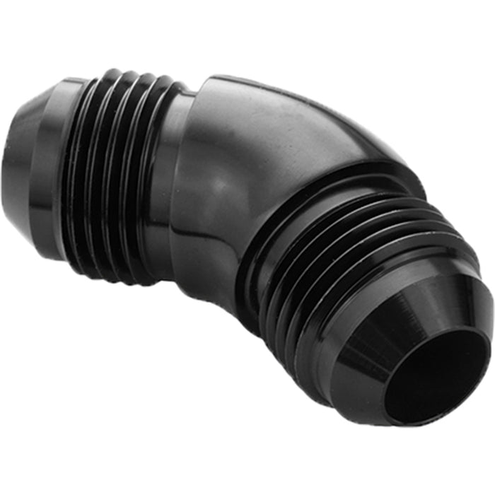 Proflow 45 Degree Union Flare Adaptor Fitting -04AN, Black