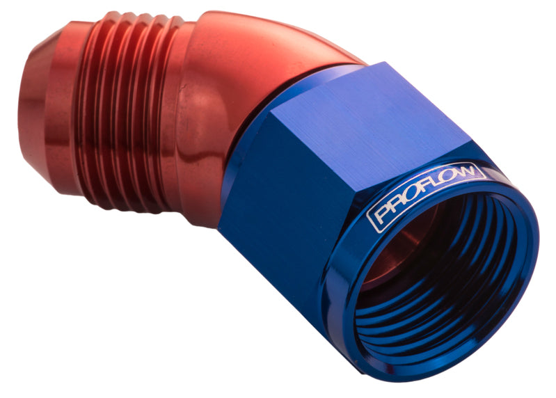 Proflow 45 Degree Full Flow Adaptor Male To Female -04AN