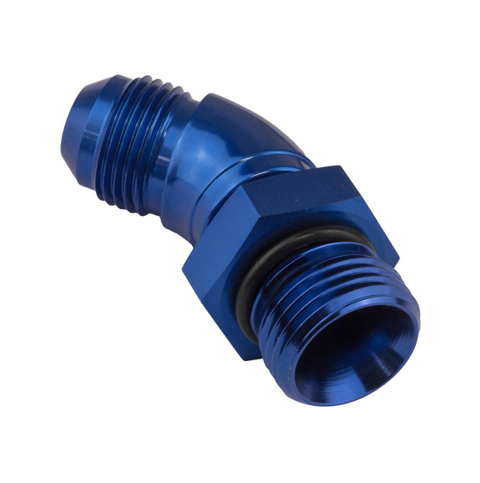 Proflow 45 Degree Male Fitting Orb Hose End To -06AN, Blue