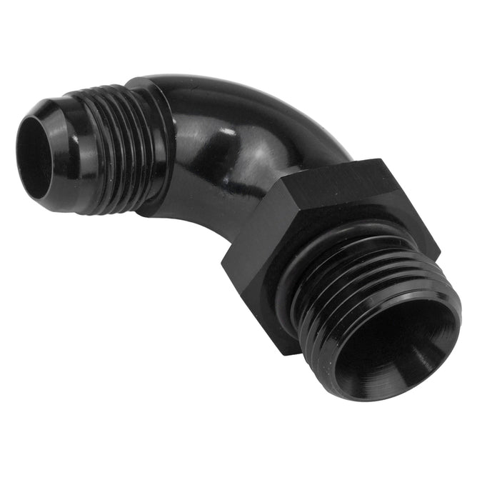 Proflow 90 Degree Male Fitting Orb Hose End To -08AN, Black