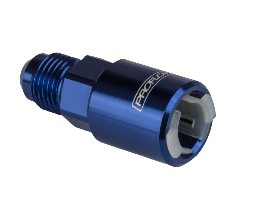 Proflow 5/16in. Female Fitting Quick Connect Straight To -06AN Male, Blue