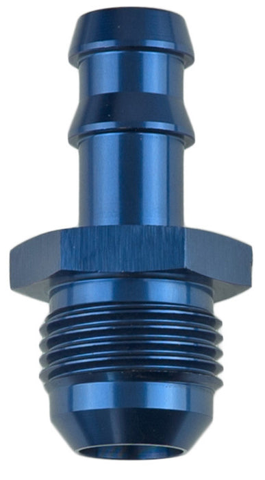 Proflow 8mm Fitting Male Barb To -06AN Adaptor, Blue