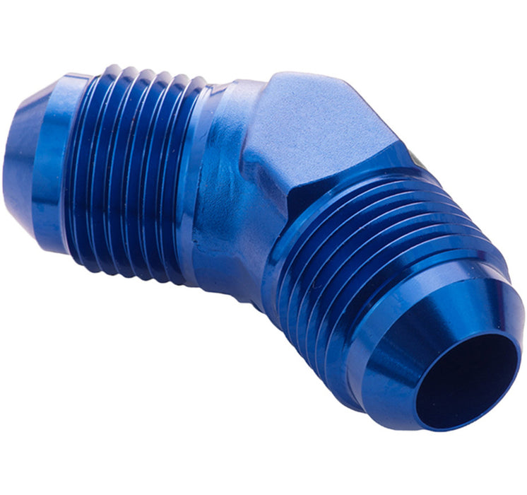 Proflow Male Flare Union Adaptor -03AN 45 Degree Union, Blue