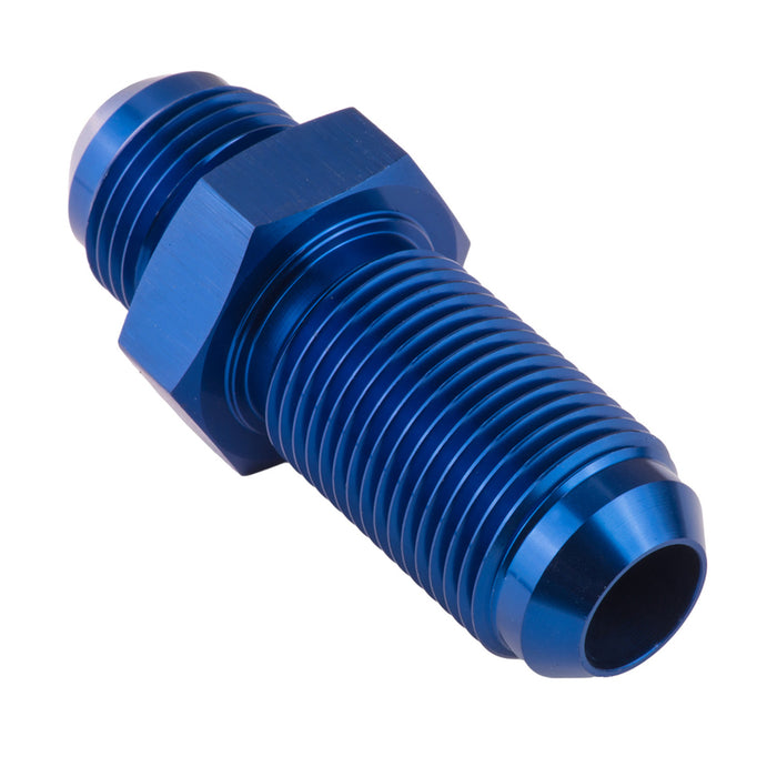 Proflow Adaptor AN Flare -03AN Bulkhead, Blue