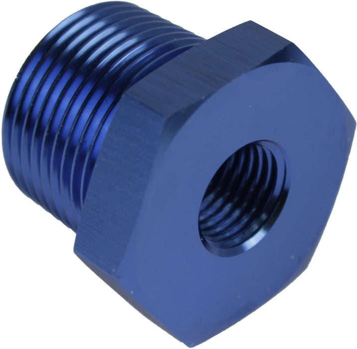 Proflow Fitting NPT Pipe Reducer 1/4in. To 1/8in., Blue