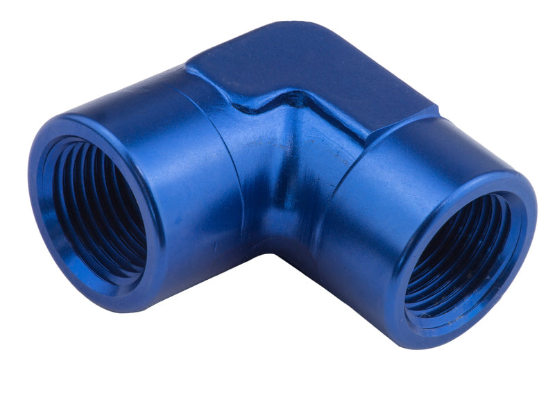 Proflow 90 Degree Coupler Female - Female Elbow 1/8in. NPT, Blue