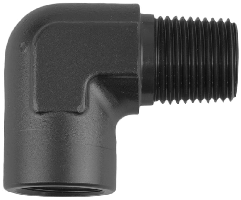 Proflow 90 Degree Coupler Female - Male Elbow 1/8in. NPT, Black