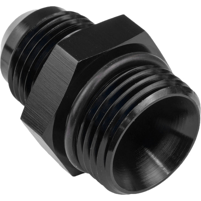 Proflow Fitting Straight Adaptor -10AN O-Ring Port, Black