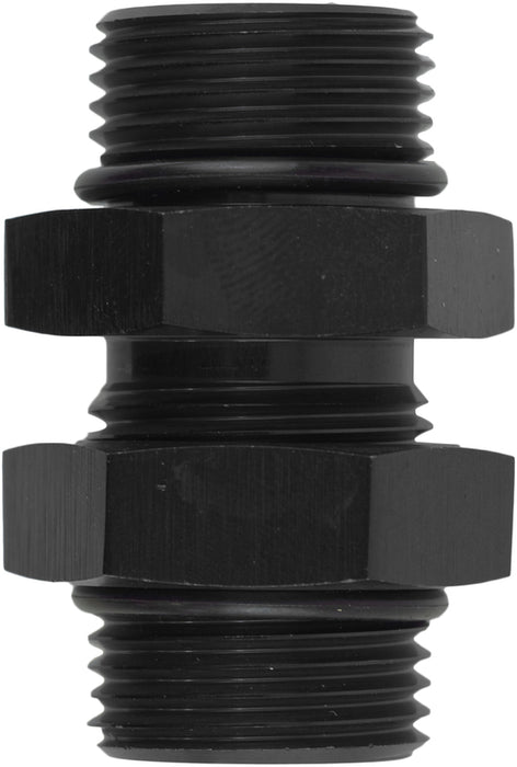 Proflow O-Ring Union Male -10AN To Male -08AN, Black