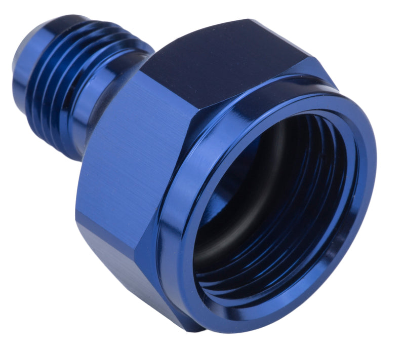 Proflow Female Adaptor -04AN To -03AN Male Reducer, Blue