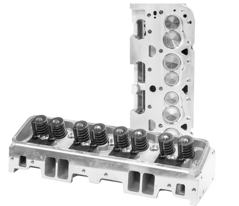 Proflow Cylinder Heads, AirMax 180, Aluminium, Assembled, 64cc Chamber, Straight Plug, 180cc Intake Runner, SB For Chevrolet, Pair