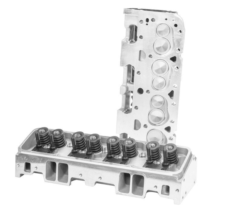 Proflow Cylinder Heads, AirMax 200, 535HP, Aluminium, Assembled, 64cc Chamber, Angle Plug, 200cc Intake Runner, SB For Chevrolet, Pair