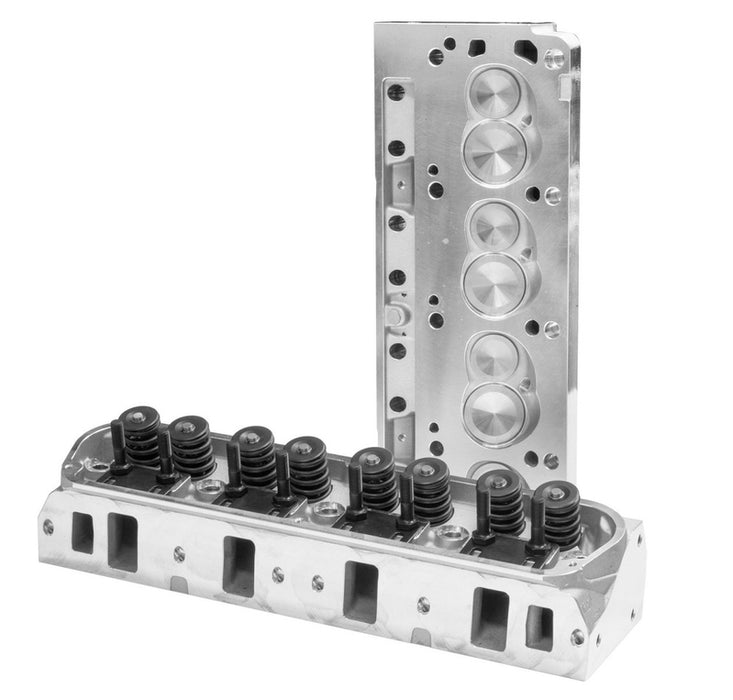 Proflow Cylinder Heads, SuperMax 205, Aluminum, Assembled 58cc Chamber, 205cc Intake Runner, SB Ford 289, 302, 351W, 600HP Out of Box, Pair