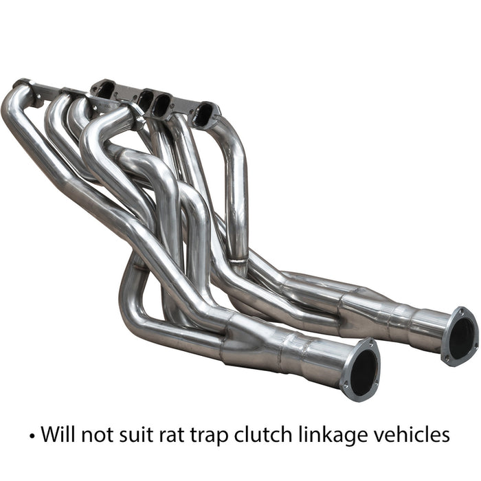 Proflow Exhaust Headers, Stainless Steel, Extractors 253,308 V8Holden,  HQ HJ HX HZ WB, Tuned Length 1 3/4'' Primary. Set