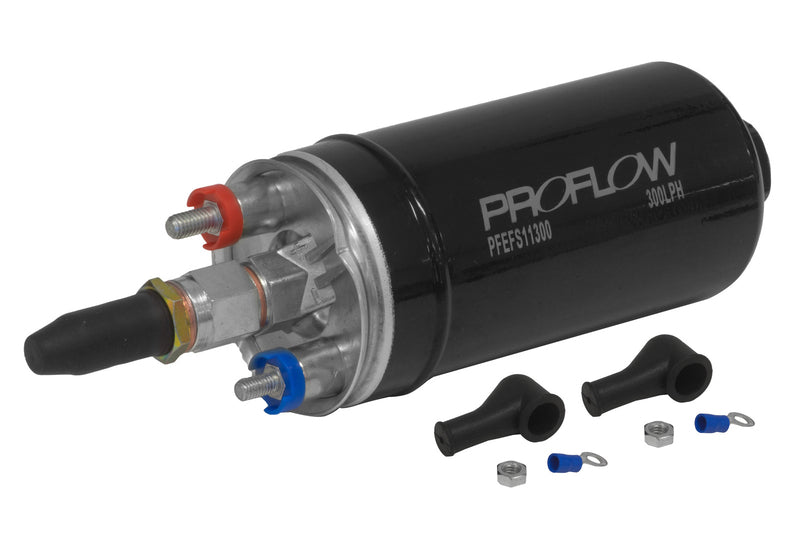 Proflow Fuel Pump, Bosch Style 044, 300 LPH @ 45 PSI, 650 HP, In-Tank/External, Universal