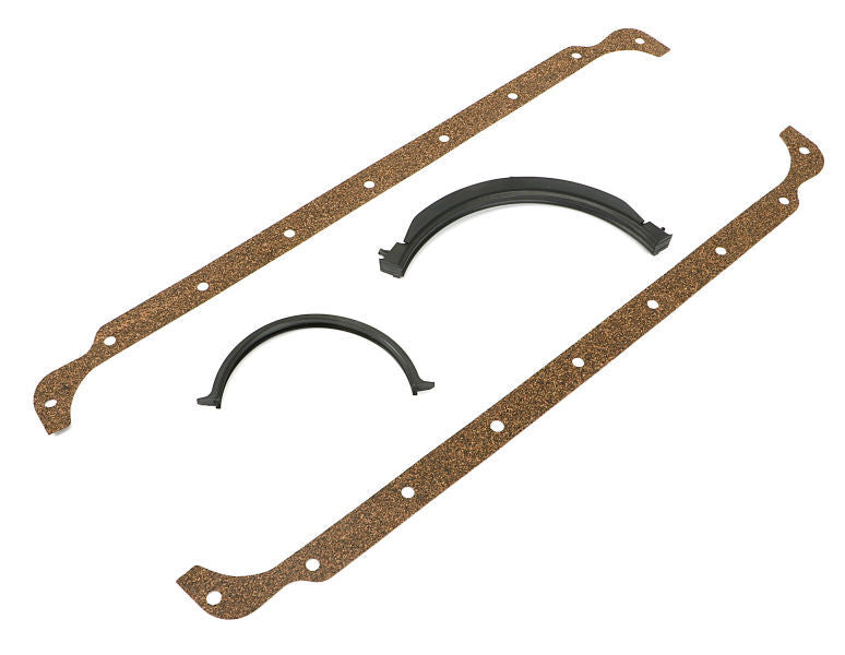 Proflow Oil Pan Gasket Set, Cork/Rubber, SB Chrysler, 273,318,340, Set