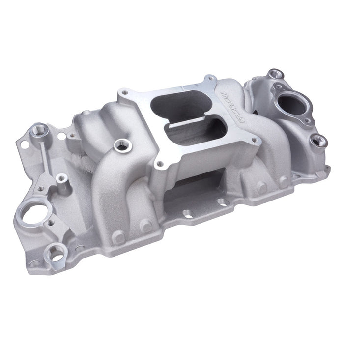 Proflow Intake Manifold, AirMax, Aluminium, Natural Square Bore, For Chevrolet, Small Block