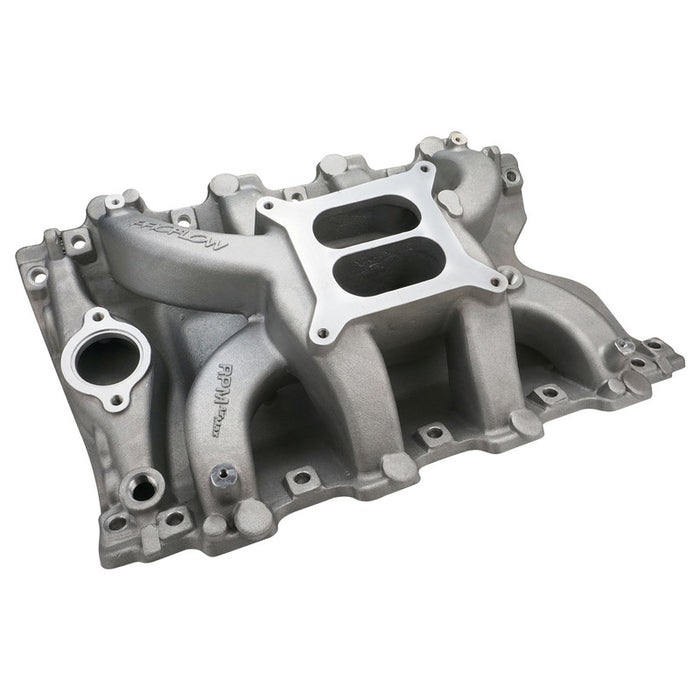 Proflow Intake Manifold, AirMax, Dual Plane, For Holden Commodore V8, VN Heads 253, 304, 308, Aluminium, Natural, Square Bore