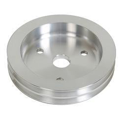 Proflow Pulley, 15% Reduction V-Belt Crankshaft SB Chev Short Water Pump 2-Groove 5.860"Diameter, Aluminium