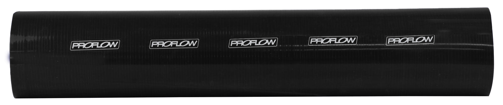 Proflow Hose Tubing Air intake, Silicone, Straight, 1.00in. Straight 2Ft Length, Black