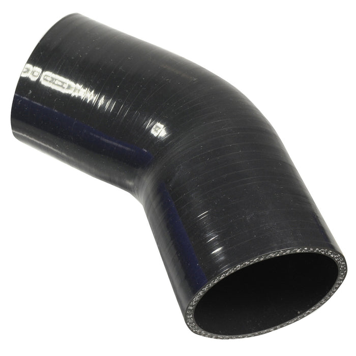 Proflow Hose Tubing Air intake, Silicone, Coupler, 1.00in. 45 Degree Elbow, Black