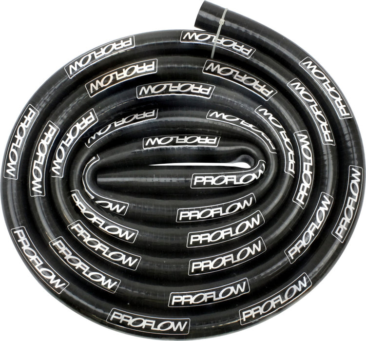 Proflow Silicone Heater Hose, 10mm (3/8''), Black, 3 Metre