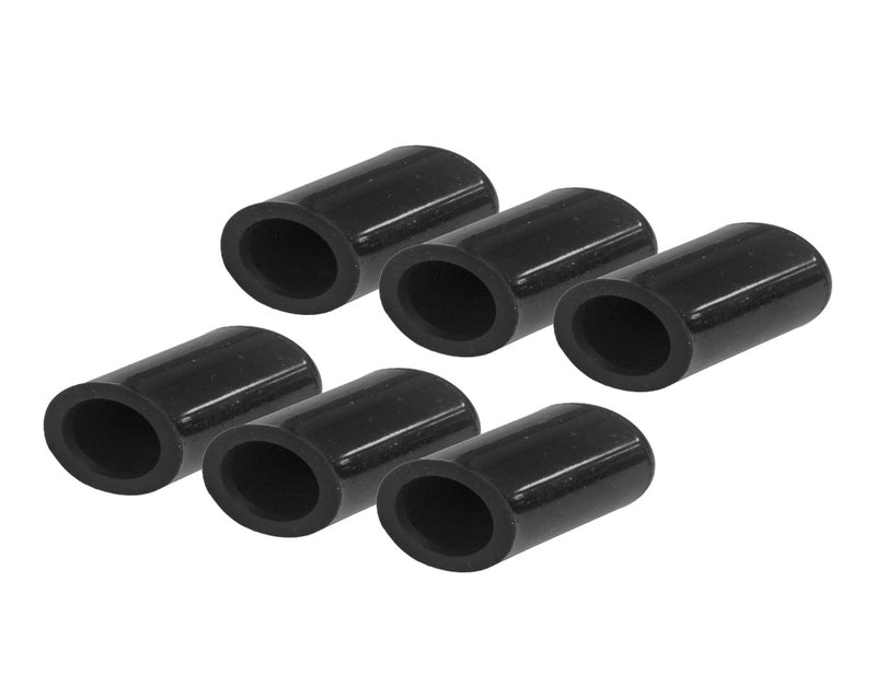 Proflow Silicone Vacuum Port Block Off 4mm x 6pcs Black