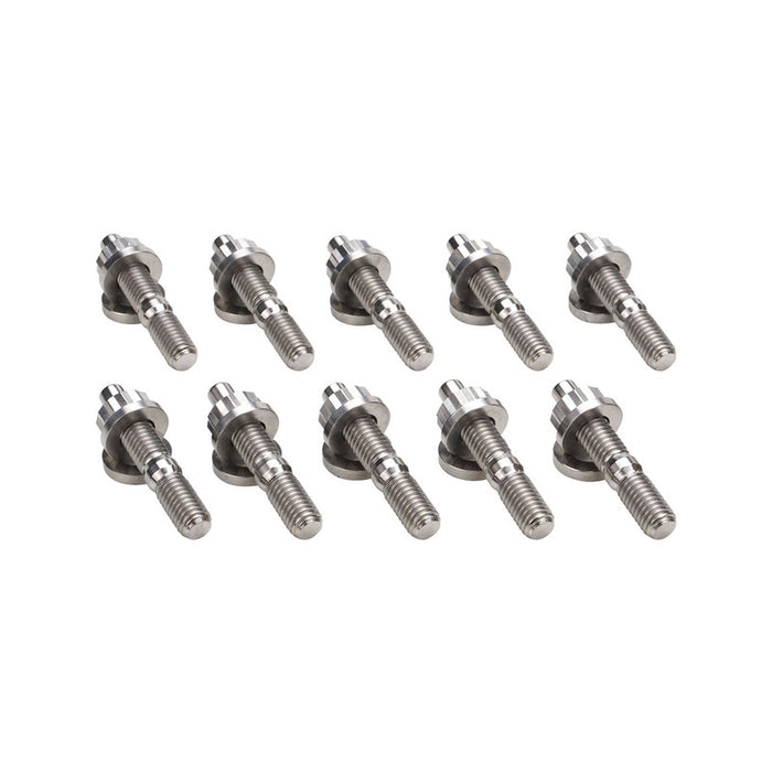 Proflow Exhaust Manifold Stud Kit, Titanium, For Honda, Civic, B, D, H Series, M8x1.25