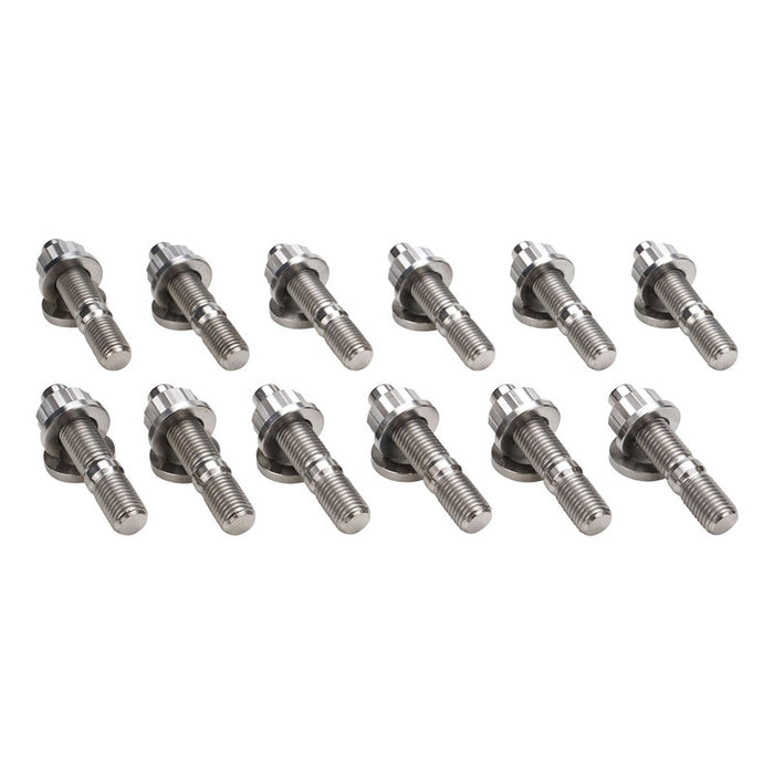 Proflow Exhaust Manifold Stud Kit, Titanium, For Nissan, TB45/TB48, Patrol, M10x1.25mm