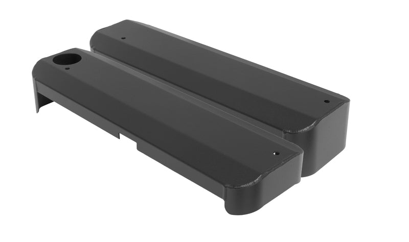 Proflow Ignition Coil Covers, LS, Fabricated Aluminium, Black Powder Coated, LS1/LS2, Pair