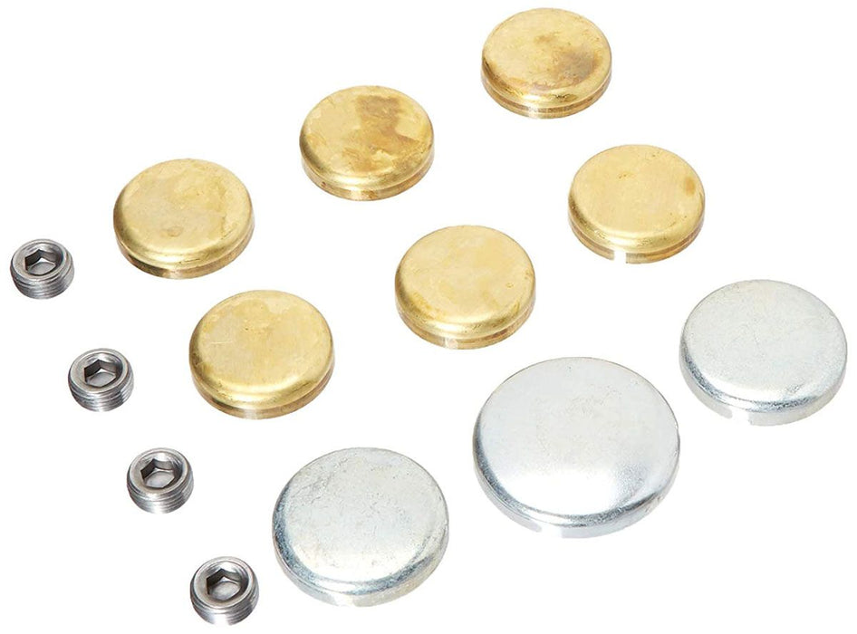 Brass Welch Plug Kit PIPE-100-BR