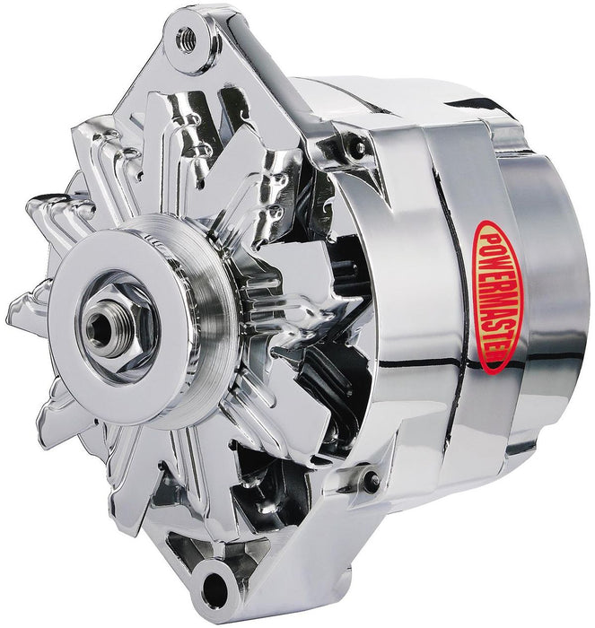 Chrome GM Style 10SI Alternator PM17127