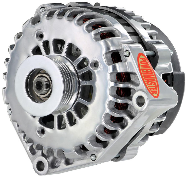 Polished GM Style AD Alternator PM28302