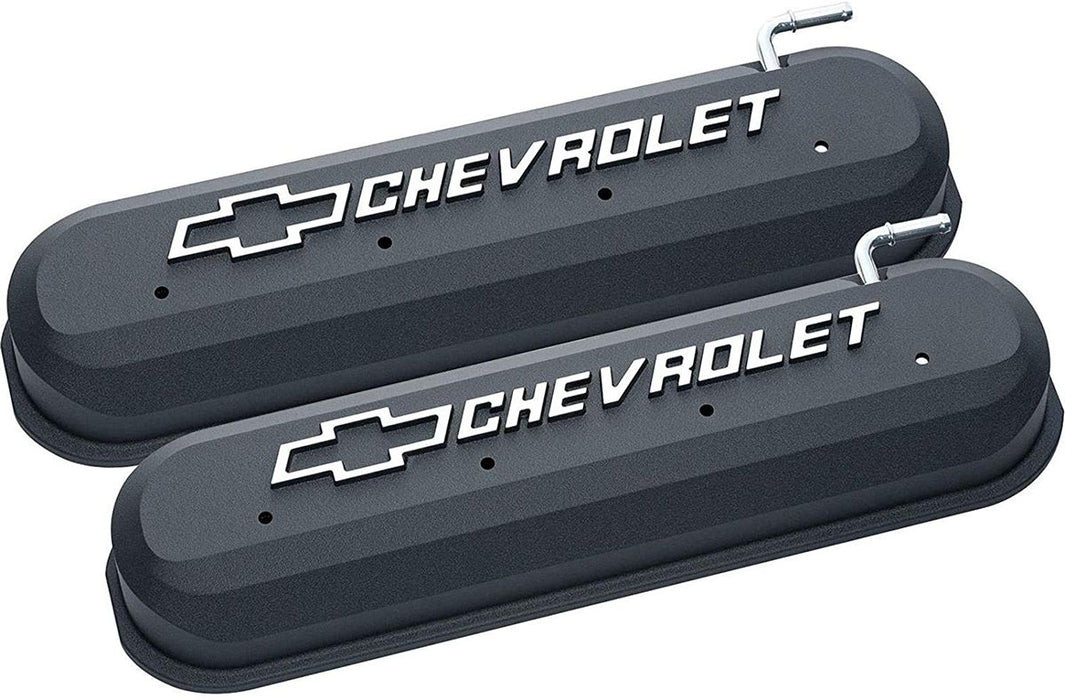 Cast Aluminium Valve Covers With Raised Chevrolet Logo PR141-262