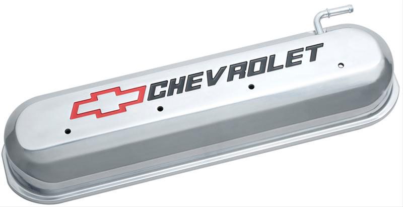 Cast Aluminium Valve Covers With Recessed Chevrolet Logo PR141-264