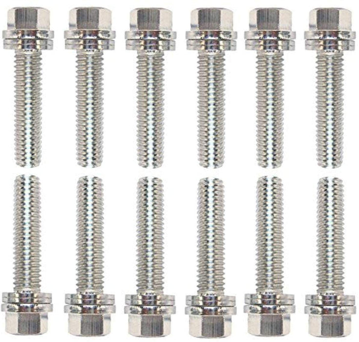 Wedge-Locking Header Bolts - Nickle Finish PR66754