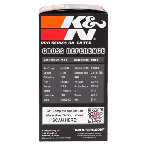 K&N Pro Series Oil Filter KNPS-7033