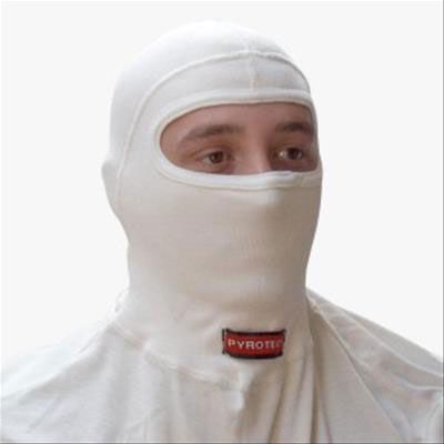 Two Layer Head Sock with Single Eye Port (White) PY432000200