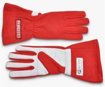 Two Layer Red Racing Gloves (Medium) PYG2220000