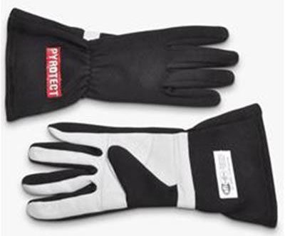 Two Layer Black Racing Gloves (X-Large) PYG2510000