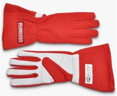 Two Layer Red Racing Gloves (X-Large) PYG2520000