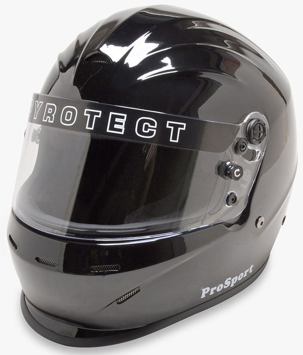 ProSport Helmet with Duckbill, Gloss Black, XX-Small PYHB801020