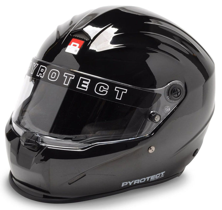 ProSport Helmet with Duckbill, Gloss Black, Medium PYHB801320